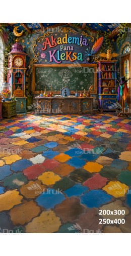 Tło fotograficzne „Akademia Pana Kleksa – baśniowa sala kolorowej wyobraźni” | 4154